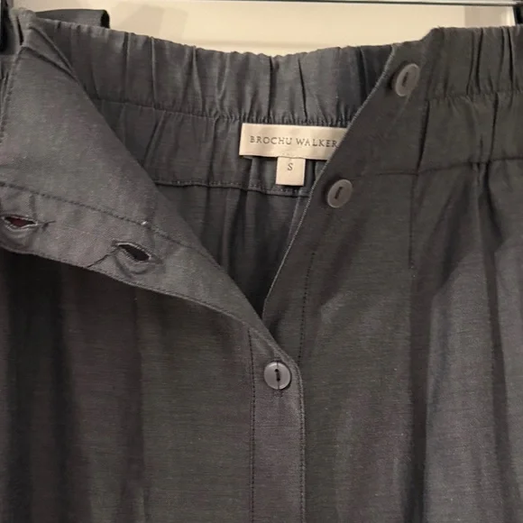 Brochu Walker Gray Midi Skirt - Picture 3 of 4